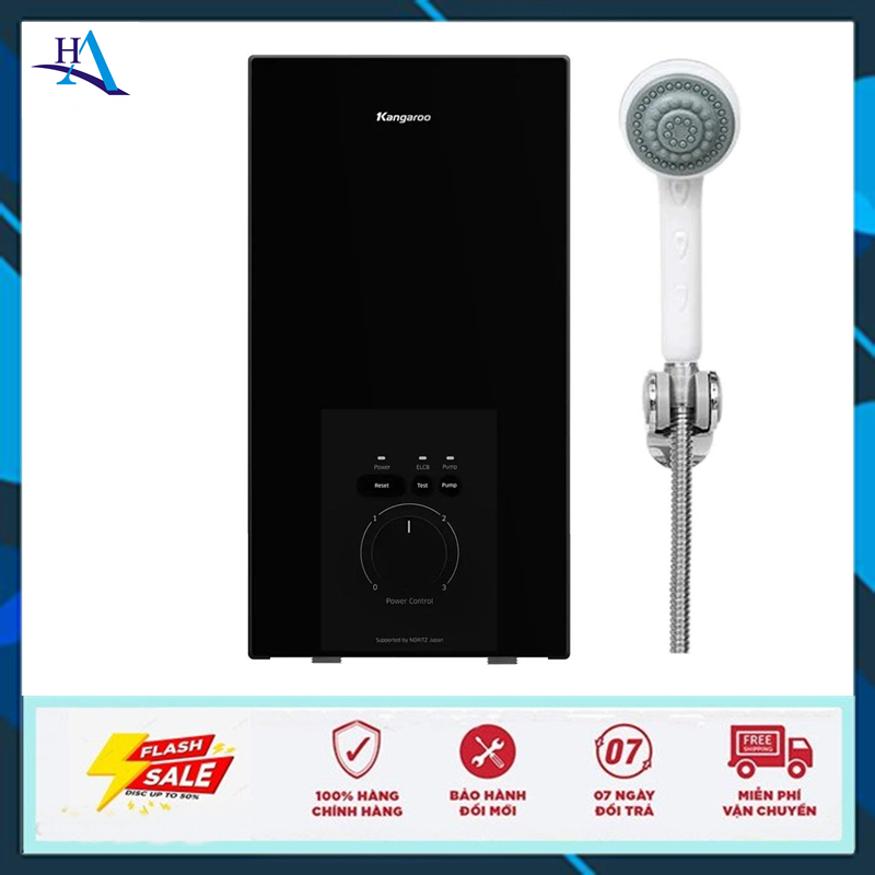 Máy nước nóng trực tiếp Kangaroo 4500W KGWD45P2 (Free Ship Nội Thành TP.HCM-Ngoài Tỉnh Liên Hệ Shop)