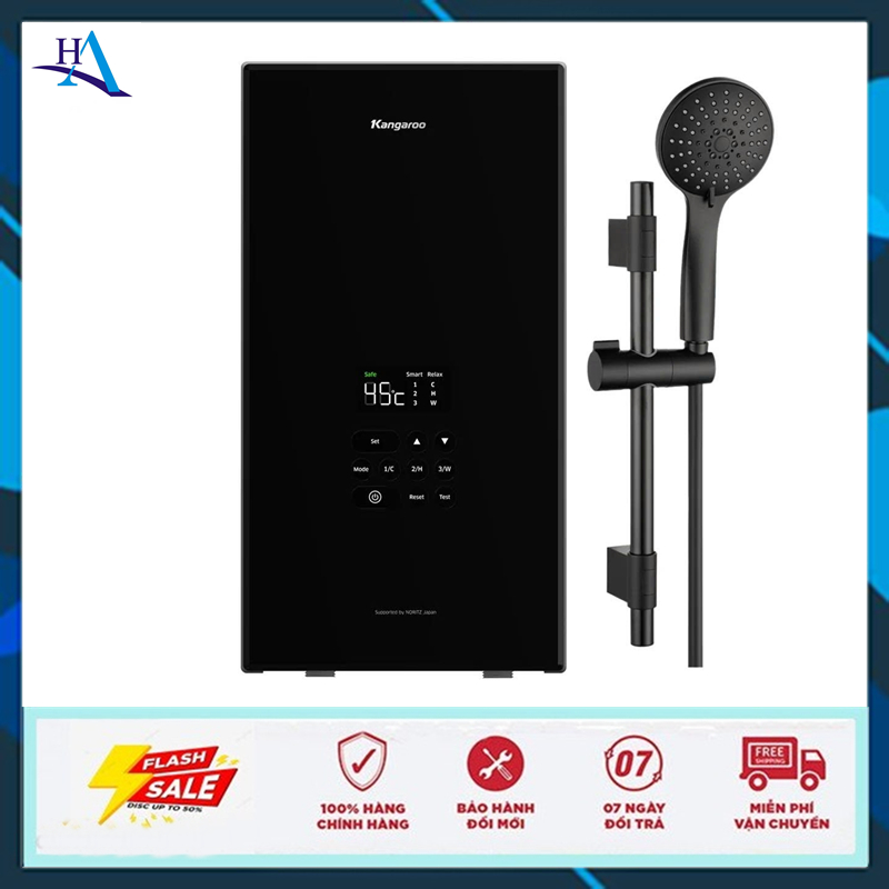 Máy nước nóng trực tiếp Kangaroo 4500W KGWD45N1 (Free Ship Nội Thành TP.HCM-Ngoài Tỉnh Liên Hệ Shop)