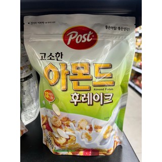 Ngũ Cốc Hạnh Nhân Post Hàn Quốc 300g - 고소한 아몬드 후레이크
