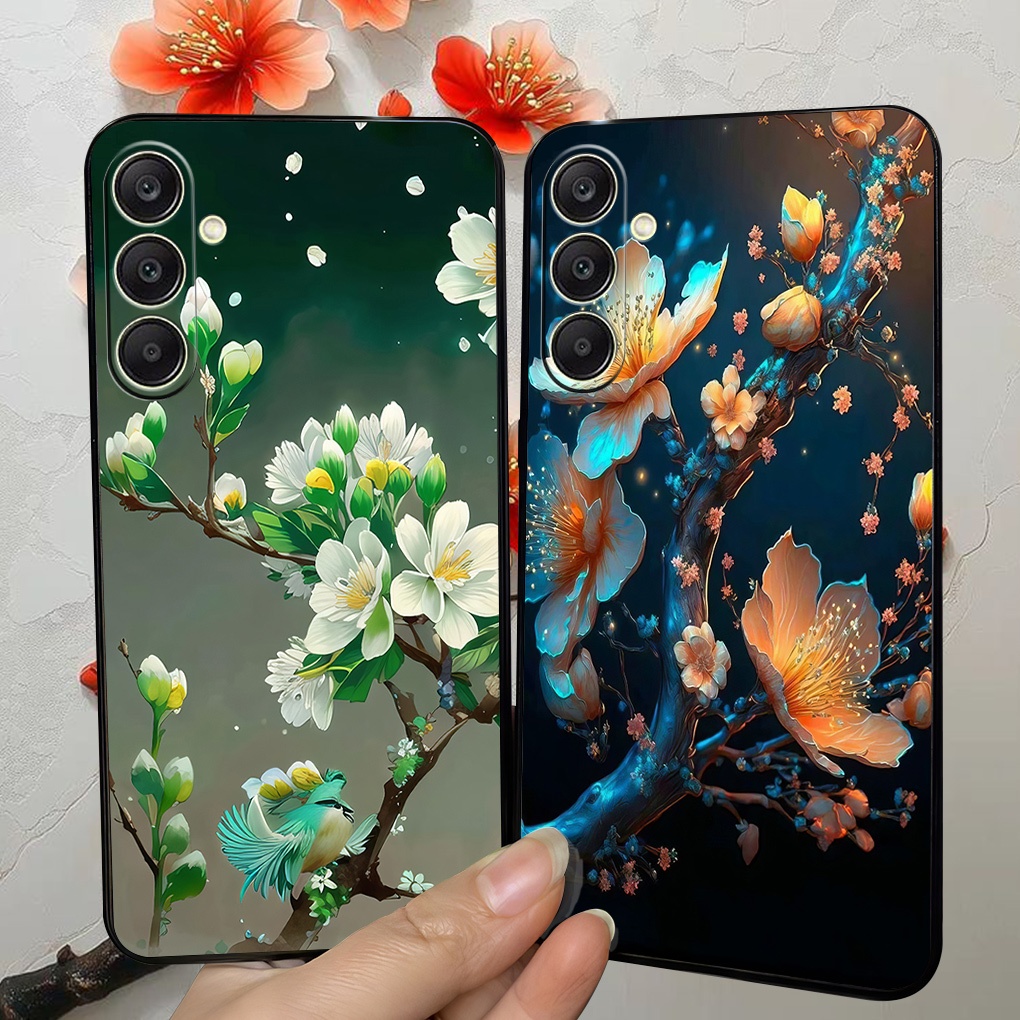 ốp lưng dành cho Samsung a25 5g / a55 5g / m55 5g in hình hoa xinh