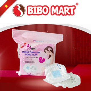 Miếng lót thấm sữa Mamicare, miếng hút sữa mẹ chống tràn Kichilachi 108 miếng cho bé 2025