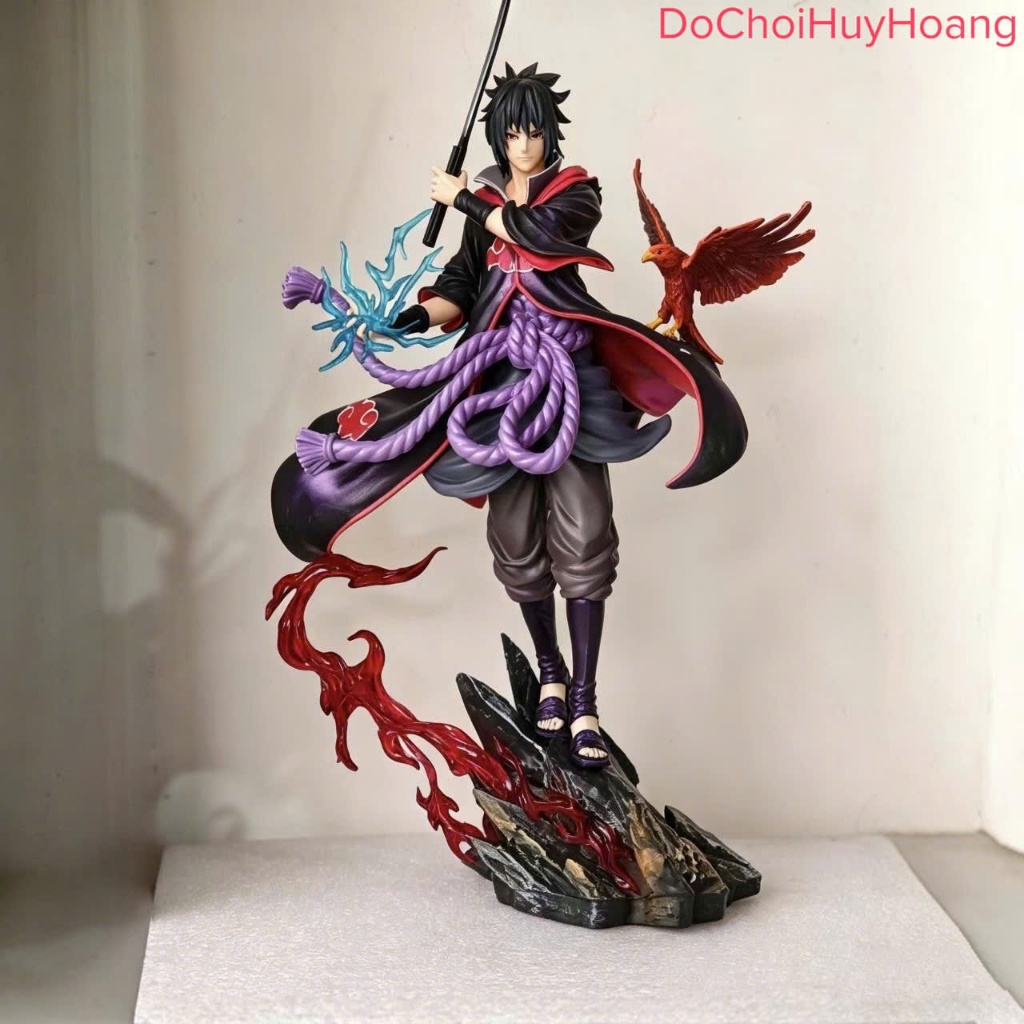 Mô hình tượng nhân vật Uchiha Sasuke Akatsuki đại bàng 30cm