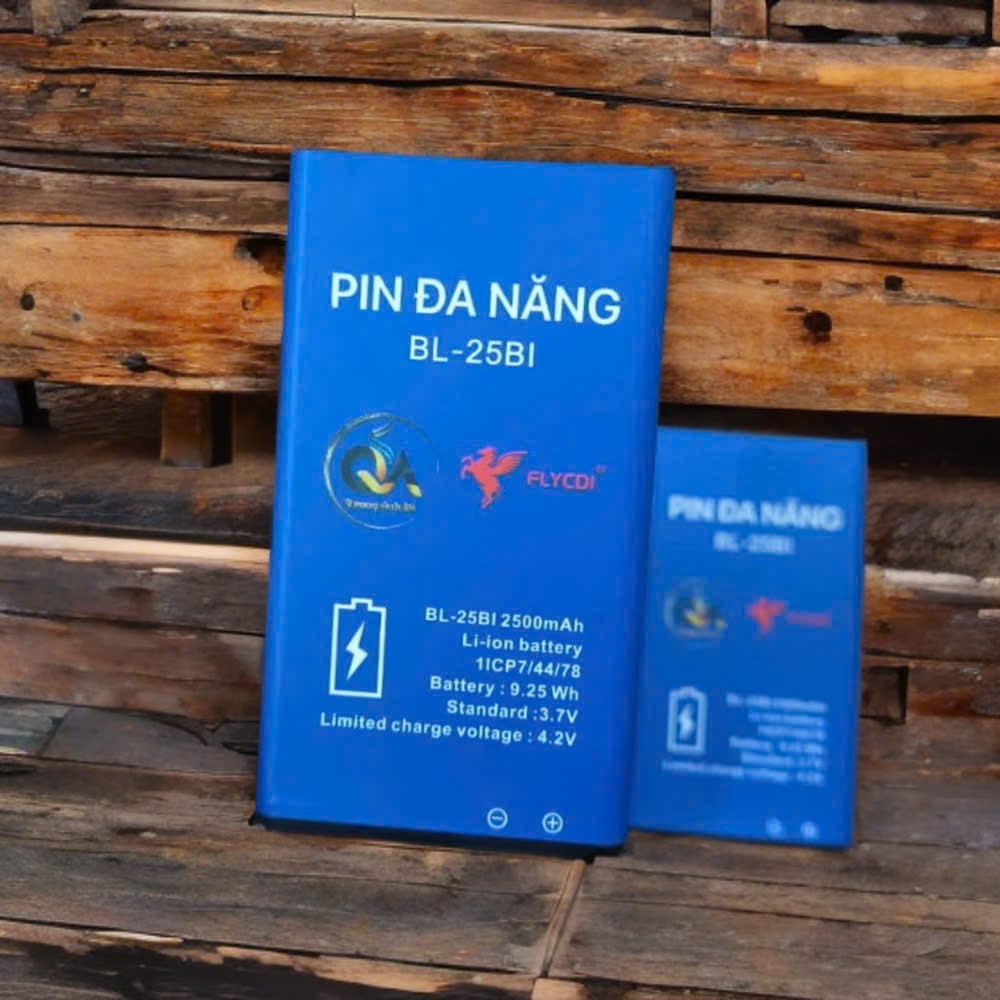Pin đa năng 2500mAh BL-25bi, Dùng cho Masstel Fami 30, izi 50, izi T6, izi T5, Izi S2, izi T2, Good 