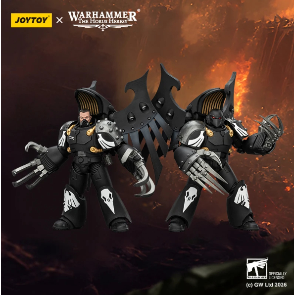 Raven Guard Dark Fury chiến binh bóng tối móng vuốt Raven Talon sấm sét 1/18 JOYTOY