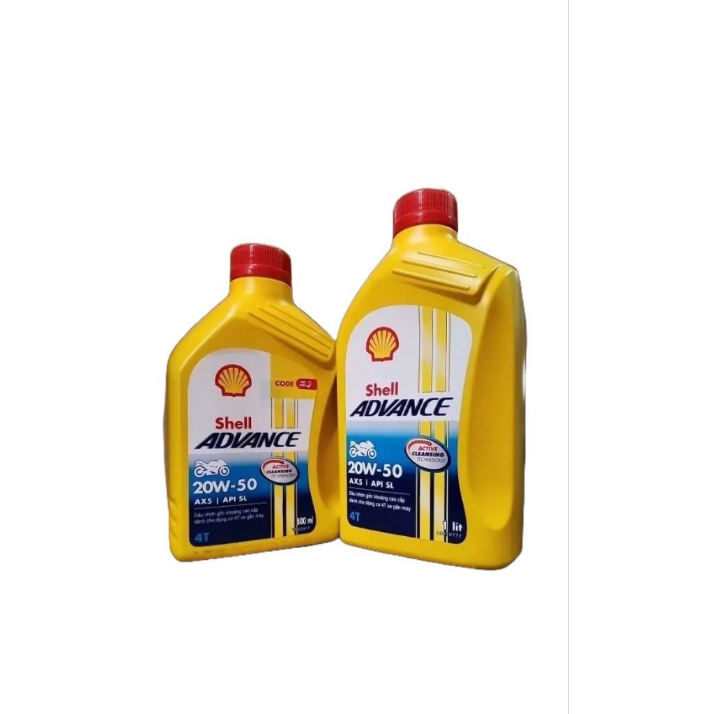 Nhớt shell AX5 20W50, nhớt shell 20W50 nhớt chuyên dụng cho xe lâu năm