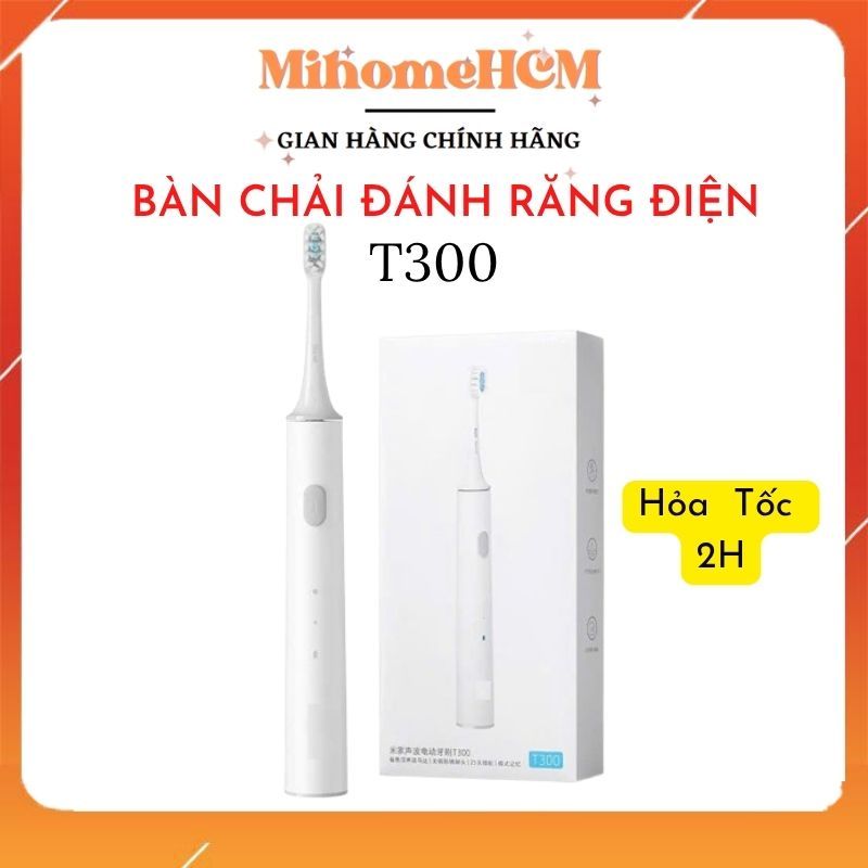 Bàn chải điện XMi Miijia T300 Chống Nước IPX7 - Bàn chái đánh răng điện T300 - Bảo hành 3 tháng