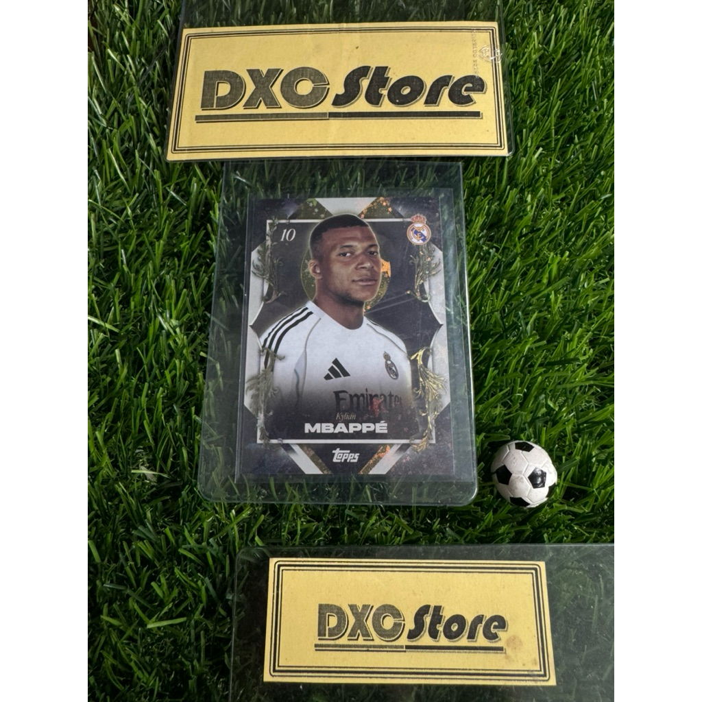 [ CHÍNH HÃNG ] - STAR FOIL PORTRAIT POSERS - TOPPS LOS BLANCOS REAL MADRID - KYLIAN MBAPPE