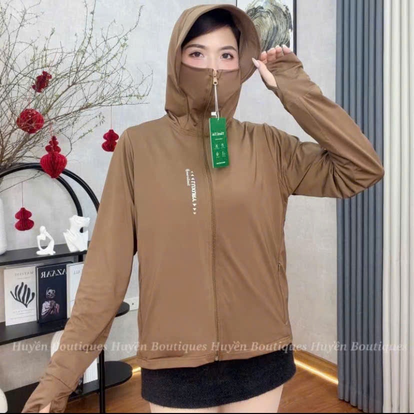 (MỞ BÁN) Áo Khoác Chống Nắng Nữ 2 Lớp Vải Thun Lạnh Dày Dặn, Mềm, Mát, Chống Tia UV, Co Giãn 4 Chiều | BigBuy360 - bigbuy360.vn