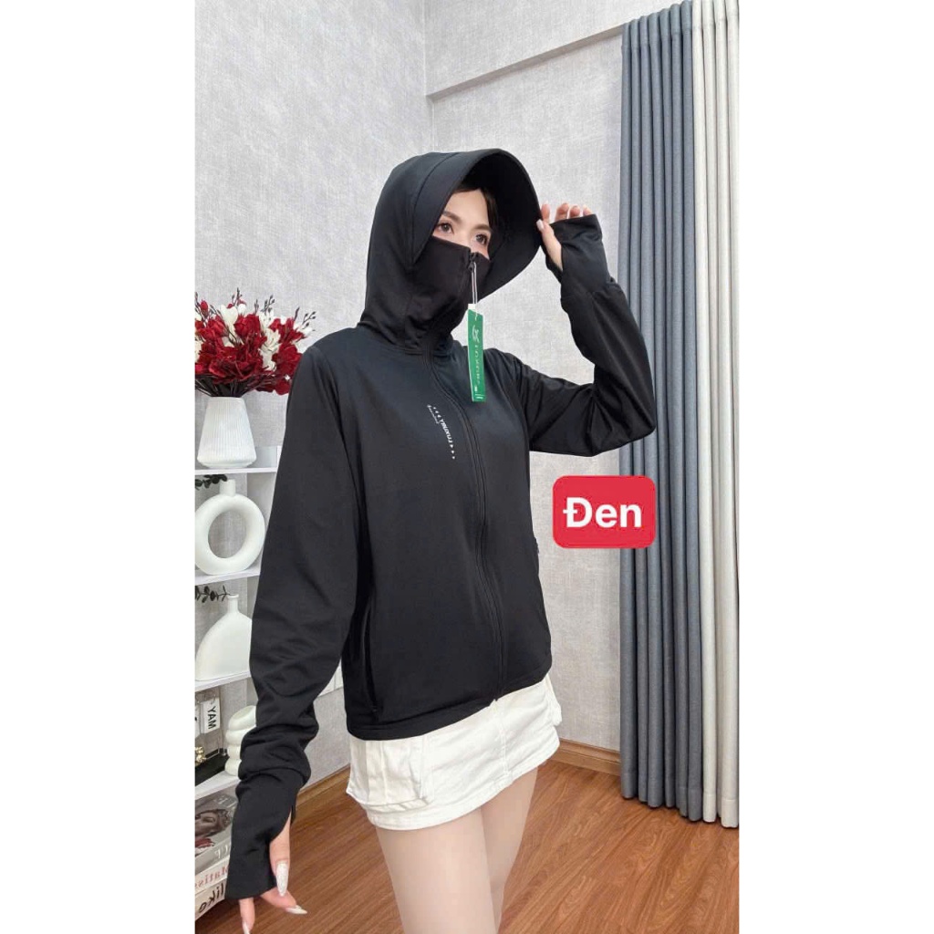 (MỞ BÁN) Áo Khoác Chống Nắng Nữ 2 Lớp Vải Thun Lạnh Dày Dặn, Mềm, Mát, Chống Tia UV, Co Giãn 4 Chiều | BigBuy360 - bigbuy360.vn