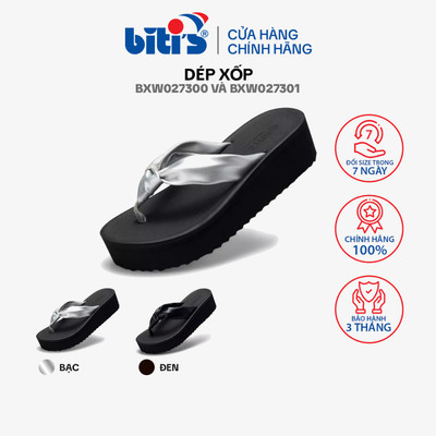 Dép xốp Biti's Nữ BXW027300 và BXW027301