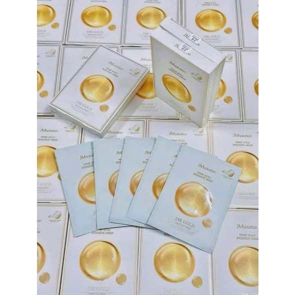 Mặt nạ JM Solution tinh chất vàng Prime Intensive Mask hộp 5 miếng