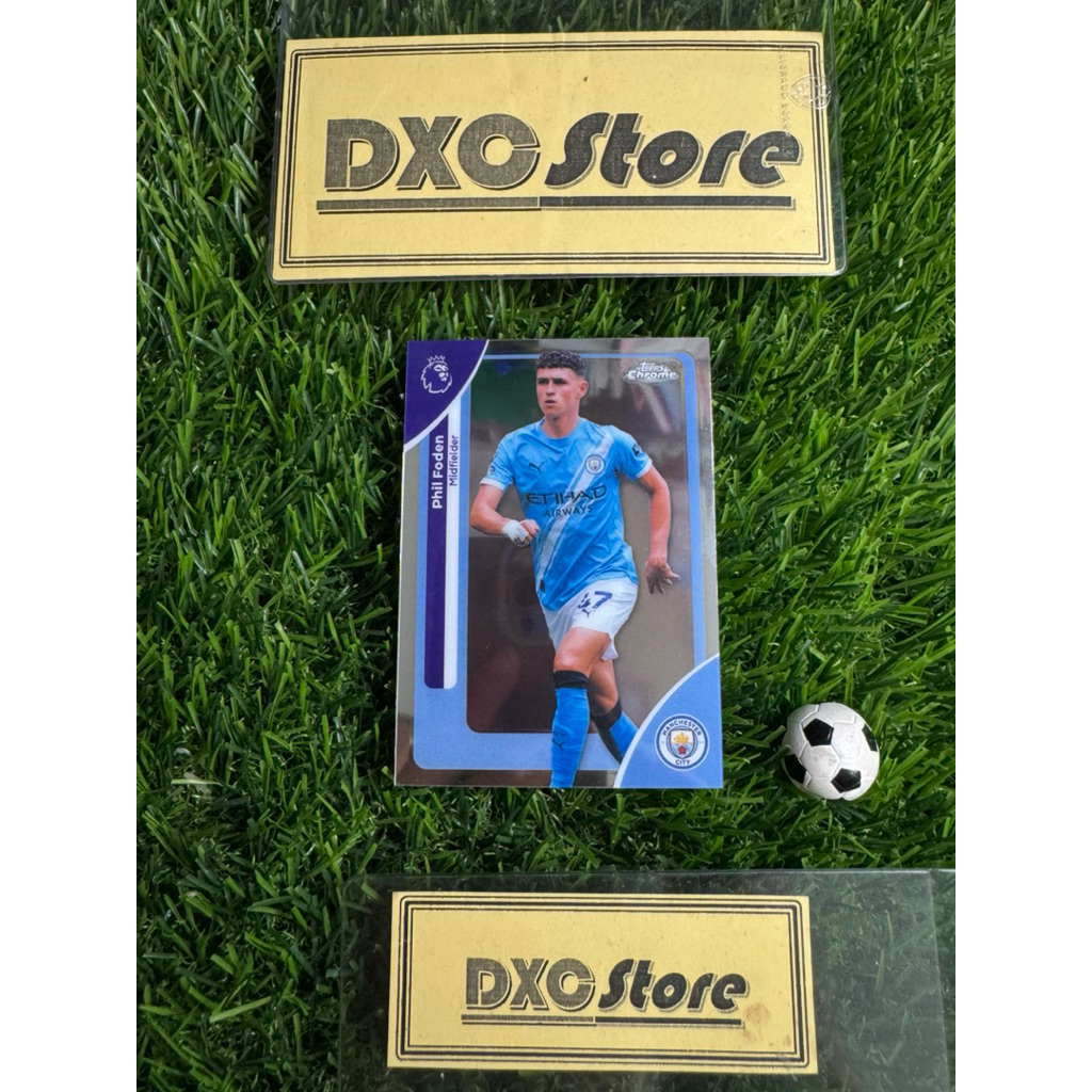 [ CHÍNH HÃNG ] - TOPPS CHROME PREMIER LEAGUE 2026 - PHIL FODEN (MANCHESTER CITY)