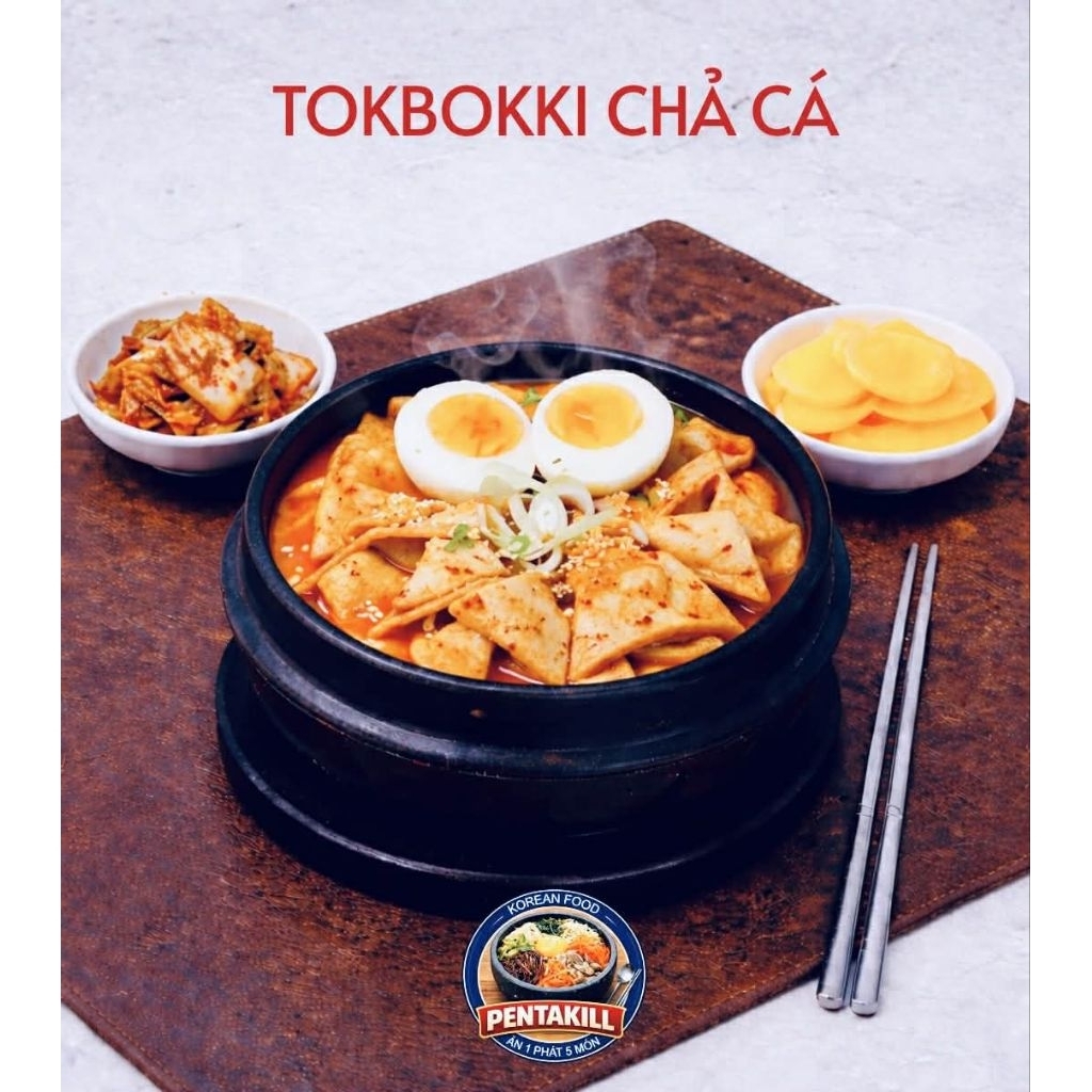 Tokbokki Chả Cá - Eomuk Tteokbokki