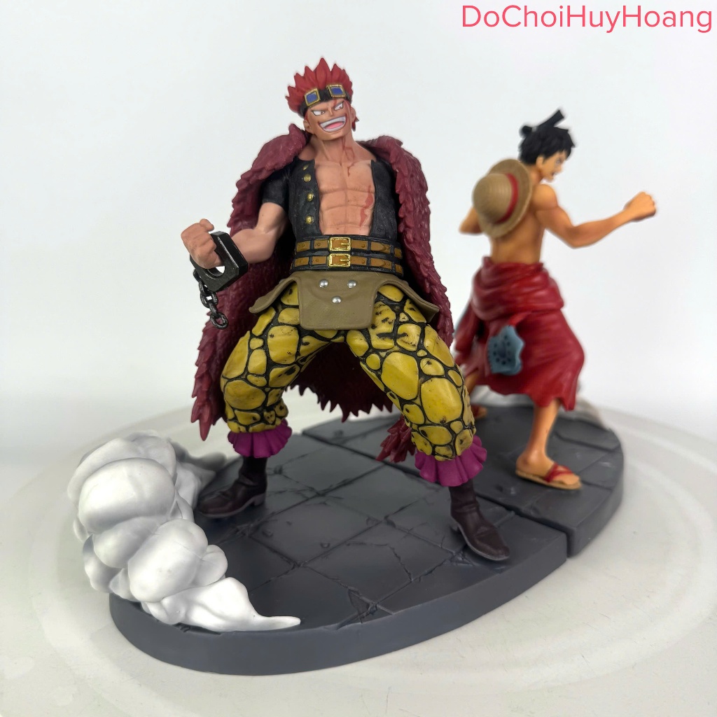 Mô hình tượng nhân vật Luffy và Kid tân tinh 17-18cm