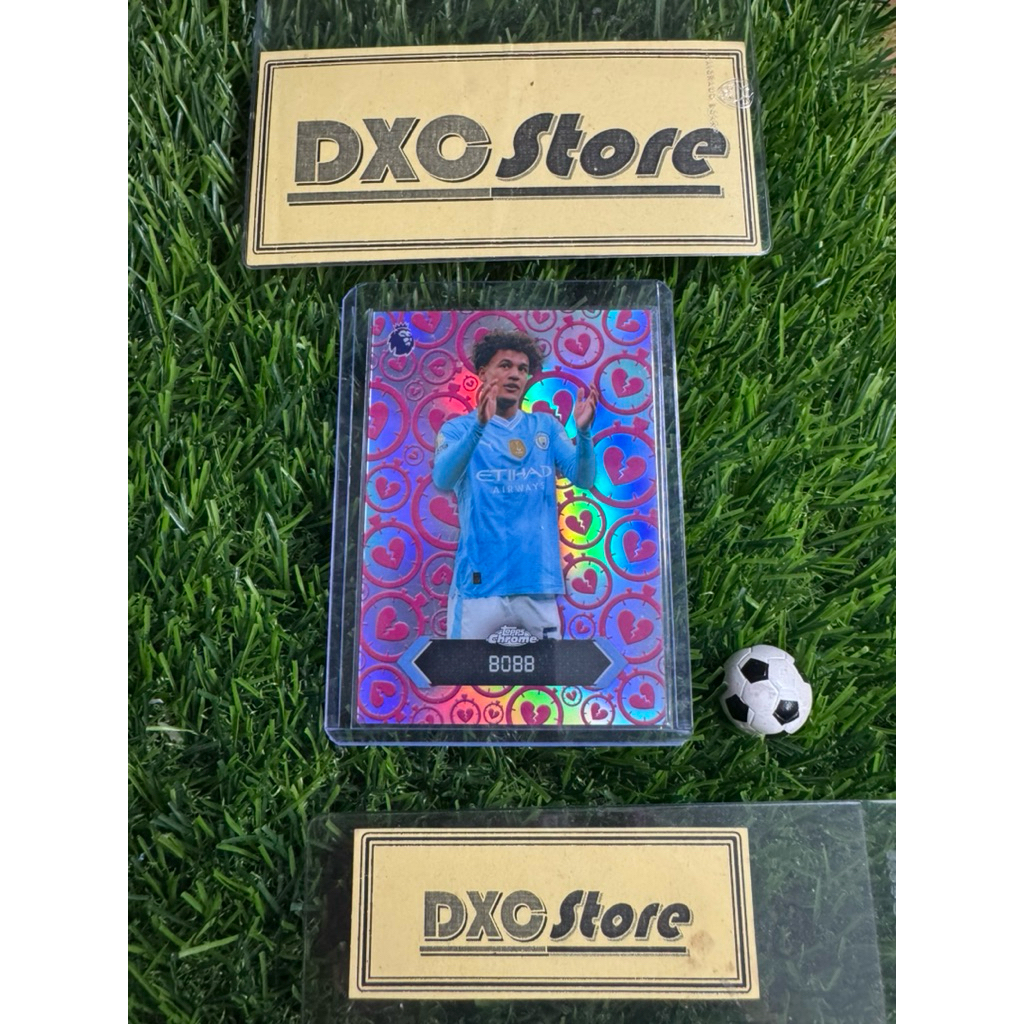 [ CHÍNH HÃNG ] - HEARTBREAKER - TOPPS CHROME PREMIER LEAGUE 2026 - OSCAR BOBB (MANCHESTER CITY)