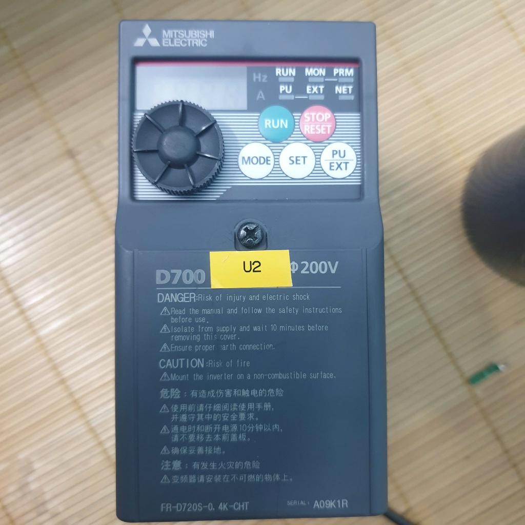 Biến tần Mitsubishi FR-D720S-0.4K – 0.4kW – 1 Pha 220V