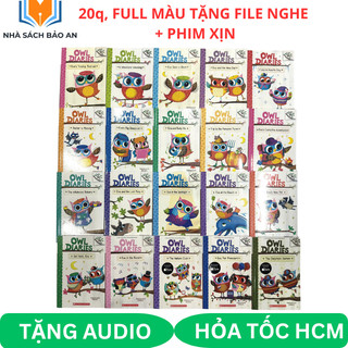 Sách - Owl Diaries - Full bộ mới nhất 19 quyển + File Mp3 + film