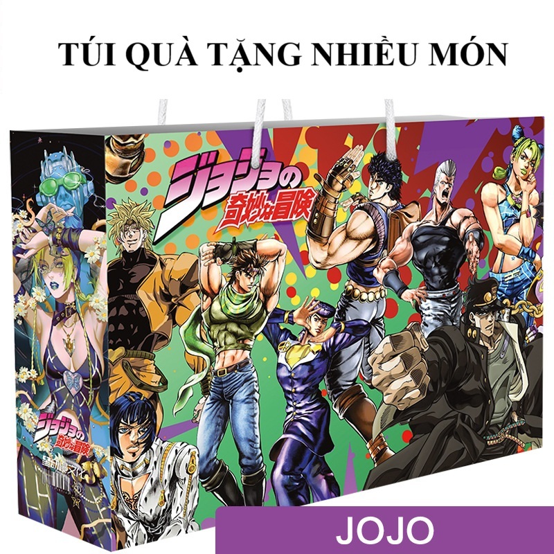 [SẴN] Túi quà tặng Combo JoJo's Bizarre Adventure anime manga [TQ1] quà tặng