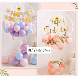 COMBO TRỤ TRÒN + BÓNG TRANG TRÍ SINH NHẬT