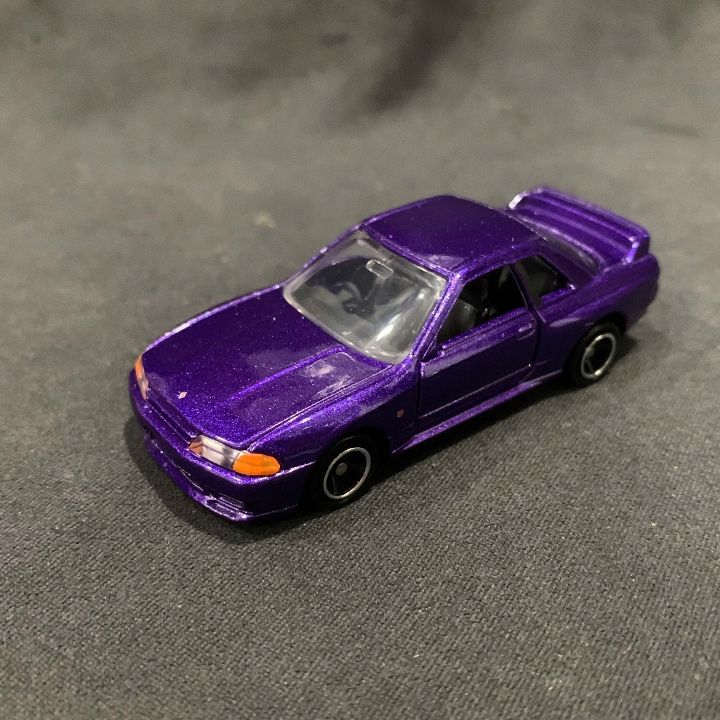 tomica nissan Skyline GT-R (BNR32), tomica METALLIC COLOR COLLECTION hàng sưu tầm không hộp.