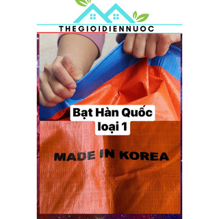 Bạt che nắng, che mưa Hàn Quốc, khổ rộng 4m và 6m, bạt 2 da hàng loại 1, dày, dẻo, siêu bền