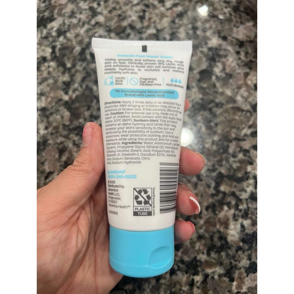 Mẫu  lmới kem dưỡng da chân AmLactin Foot Repair 85g | BigBuy360 - bigbuy360.vn
