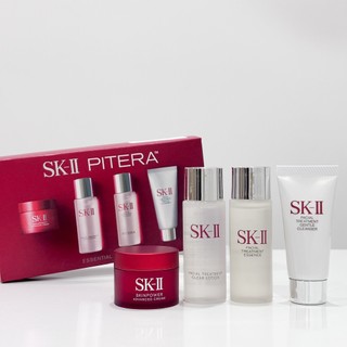 [CHÍNH HÃNG] Bộ Sản Phẩm SK-ll PITERA Essential Travel Kit Chăm Sóc Da Đủ Bước Siêu Tiện Lợi