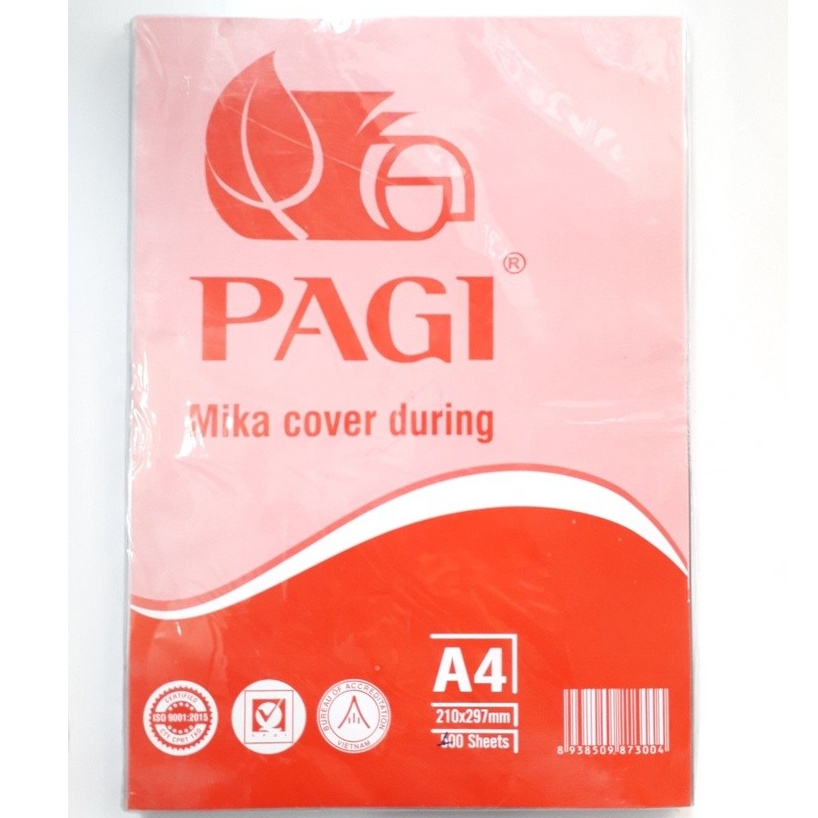 01 tập bìa mica A4 đóng sổ sách, tài liệu - Bìa bóng kính A4 trơn, trong suốt