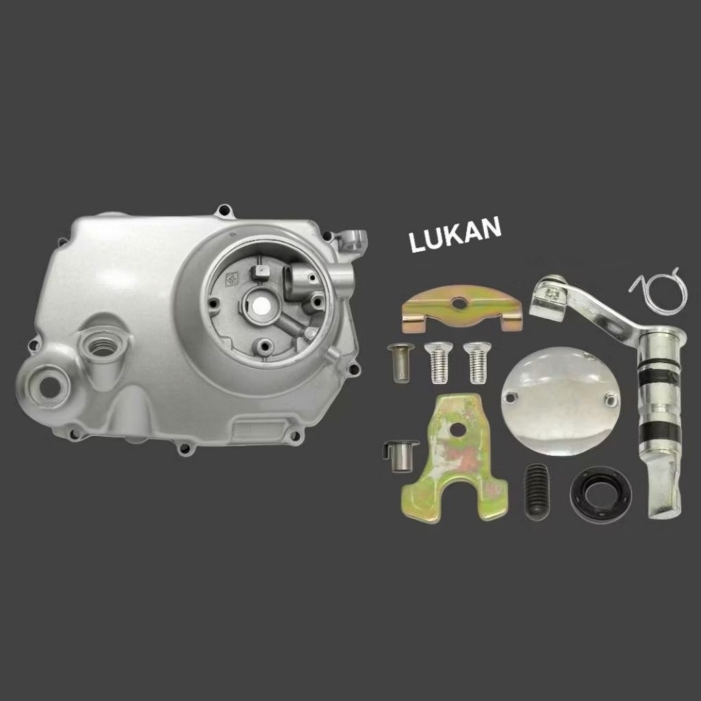 Bộ lốc phải, nắp nồi amada côn tay xe Cub, 67, CD, CL....