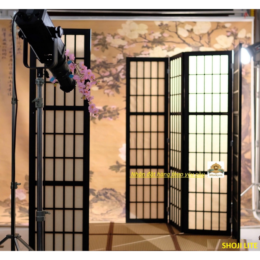 BÌNH PHONG VÁCH NGĂN M011 SHOJI - KIỂU NHẬT