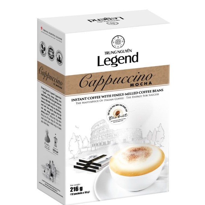 Cà phê Trung Nguyên Legend Cappuccino Mocha 216g