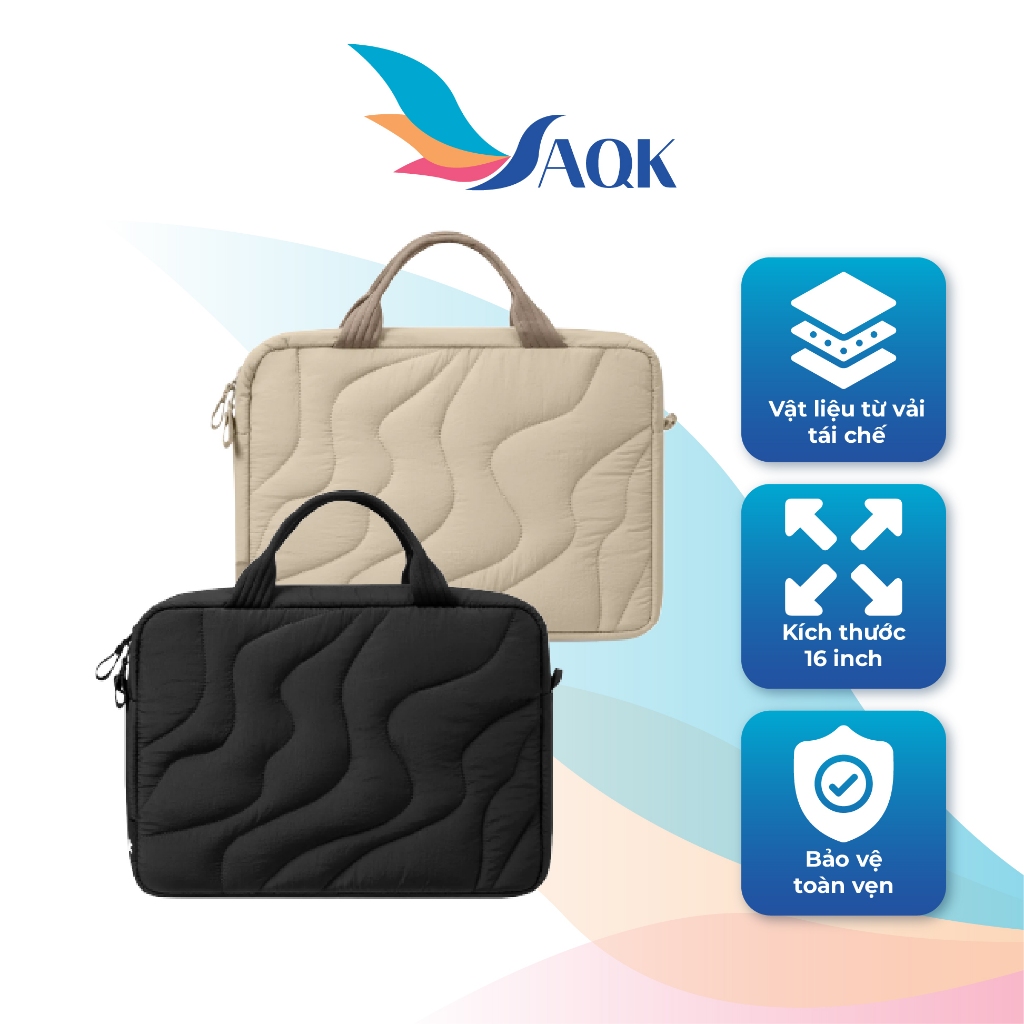 Túi xách chống sốc Tomtoc Terra-A28 Puffy Laptop Carrying Bag 15/16 inch Macbook A28F2- Hàng chính h