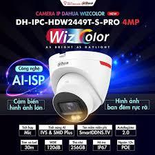 Camera IP 4MP WizColor DAHUA DH-IPC-HDW2449T-S-PRO