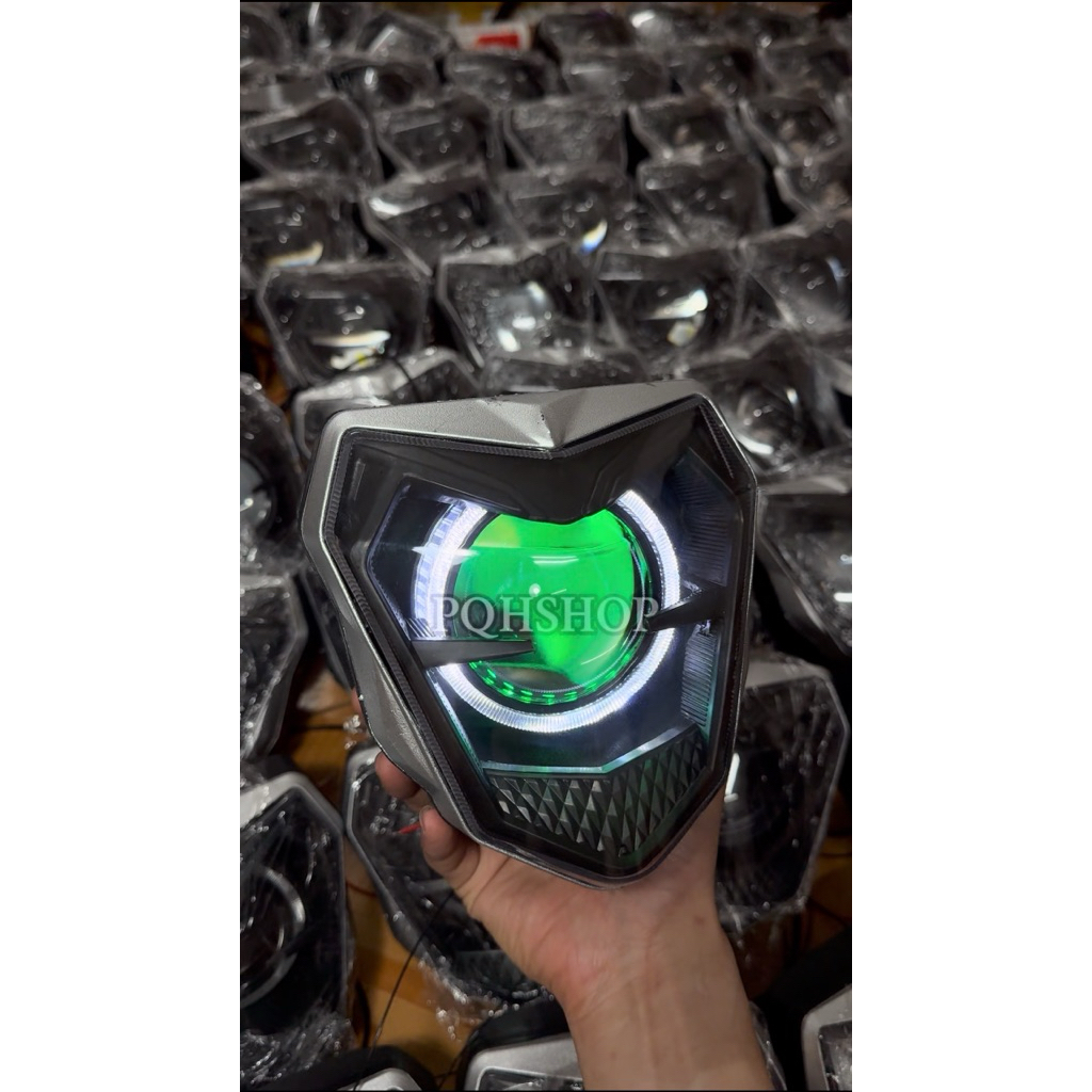 Bi Cầu 133 F11 (Vòng 3D Trắng+Mắt Quỷ Chỉnh APP)