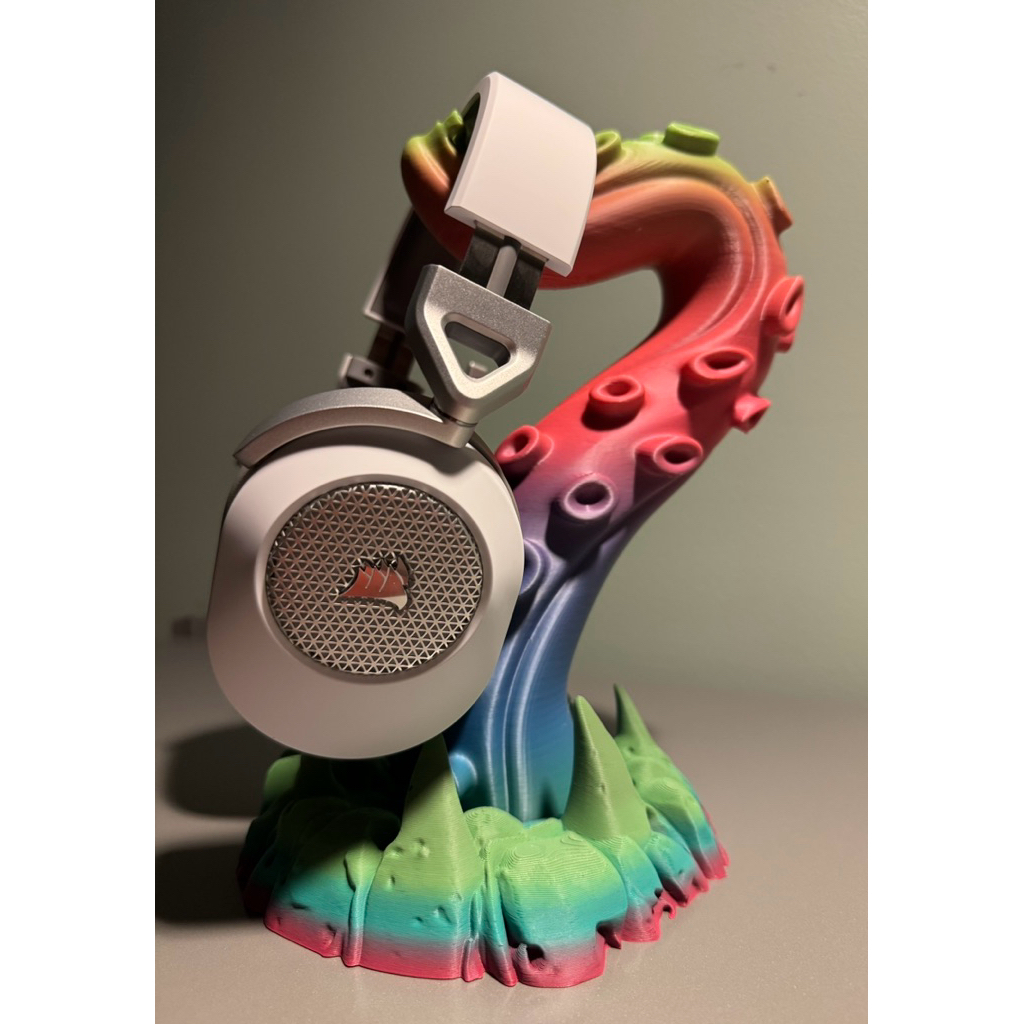 Giá Đỡ Tai Nghe Gaming 3D – Tentacle Octopus Style | Kệ Tai Nghe Decor Setup PC