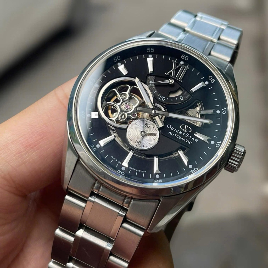Đồng Hồ Nam Orient Star Joker SDK05002B0 Automatic Size 41 Black Sapphire Like New