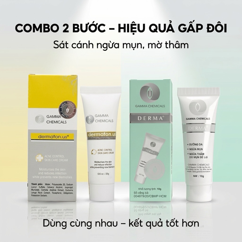 Kem mụn thâm Derma anti acnes (chính hãng)
