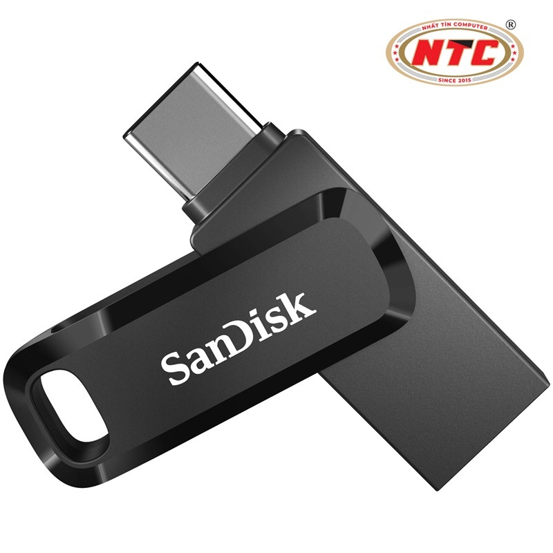 USB OTG Sandisk Ultra Dual Drive Go USB Type-C 3.1 512GB 400MB/s - SDDDC3-512G-G46 (Đen) - Phụ Kiện 