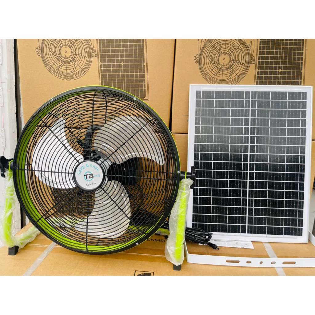 Quạt năng lượng mặt trời,quạt tích điện dạng nằm size to 14ich,12 chế độ gió,cánh kim loại