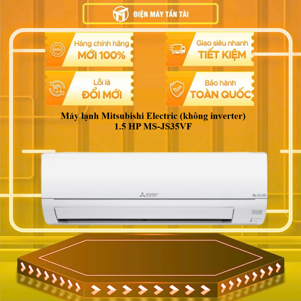 (HCM) - MS-JS35VF - Máy lạnh Mitsubishi Electric (không inverter) 1.5 HP MS-JS35VF