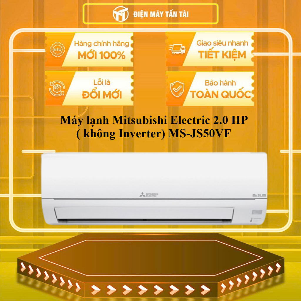 (TOÀN QUỐC) - MS-JS50VF - Máy lạnh Mitsubishi Electric 2.0 HP ( không Inverter) MS-JS50VF
