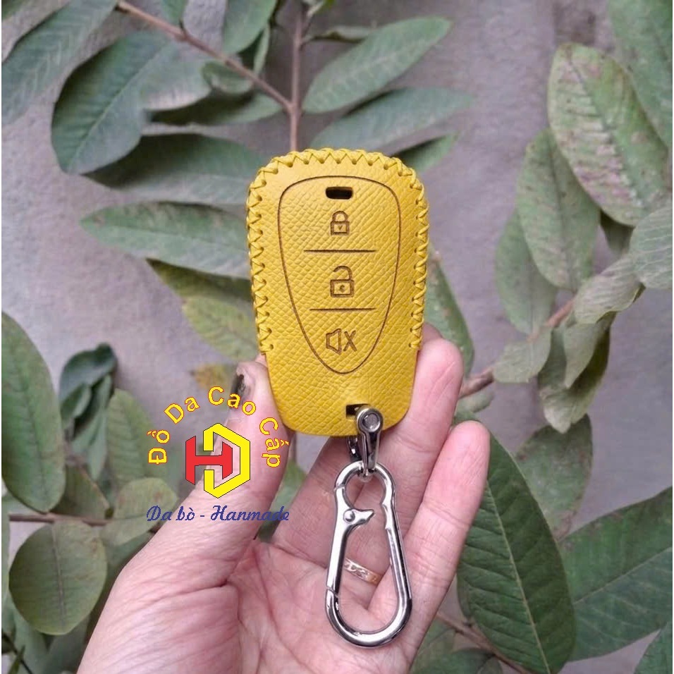 [New] Bao da chìa khoá Xe SYM, SYM PRITI 125 NAGA 150 TUSCANY 150 TPBW 125 bằng da bò kèm tặng móc k