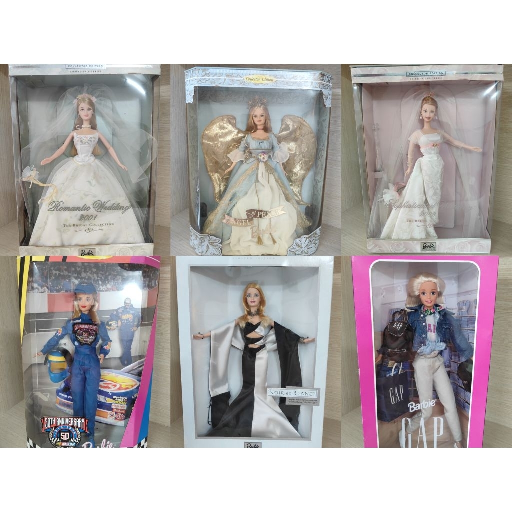 Búp bê barbie doll Nascar 50th anniversary