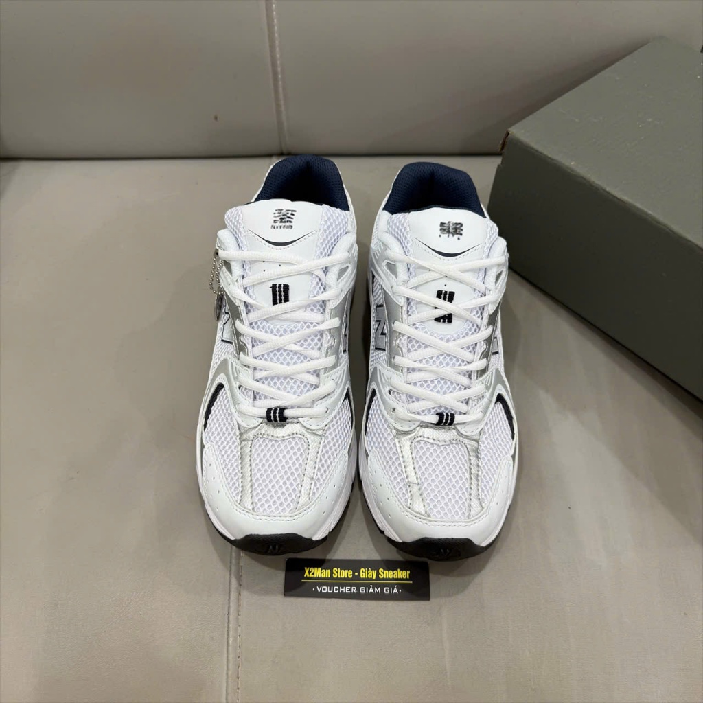 [X2Man] Giày Thể Thao NB530 Màu Trắng Bạc