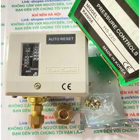 Công tắc áp suất, Rơle áp suất HS210 HS206 HS220 HS230 Autosigma giá sỉ