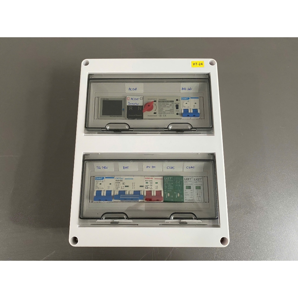 Tủ điện biến tần Hybrid độc lập 3KW-6KW - MSP: Tủ Hybrid 20