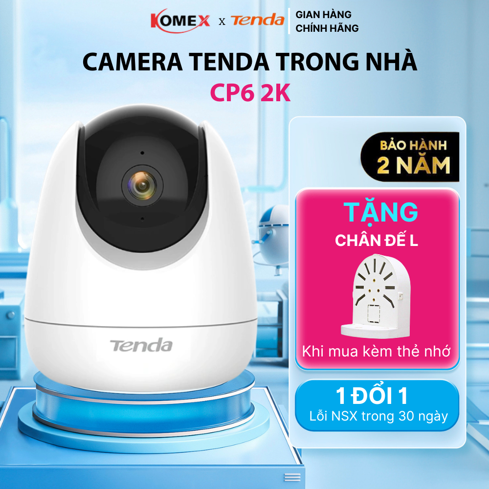 Camera Wifi Tenda Trong Nhà CP6 quay quét 2K