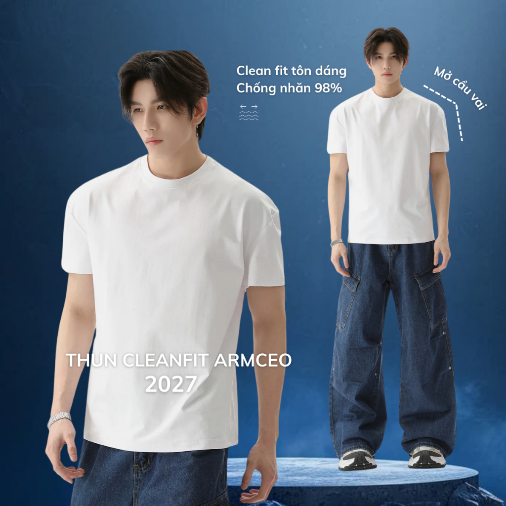 Áo thun ARMCEO Oscar 2026 chống nhăn, tôn dáng công nghệ mới, siêu mềm mịn đứng form | BigBuy360 - bigbuy360.vn