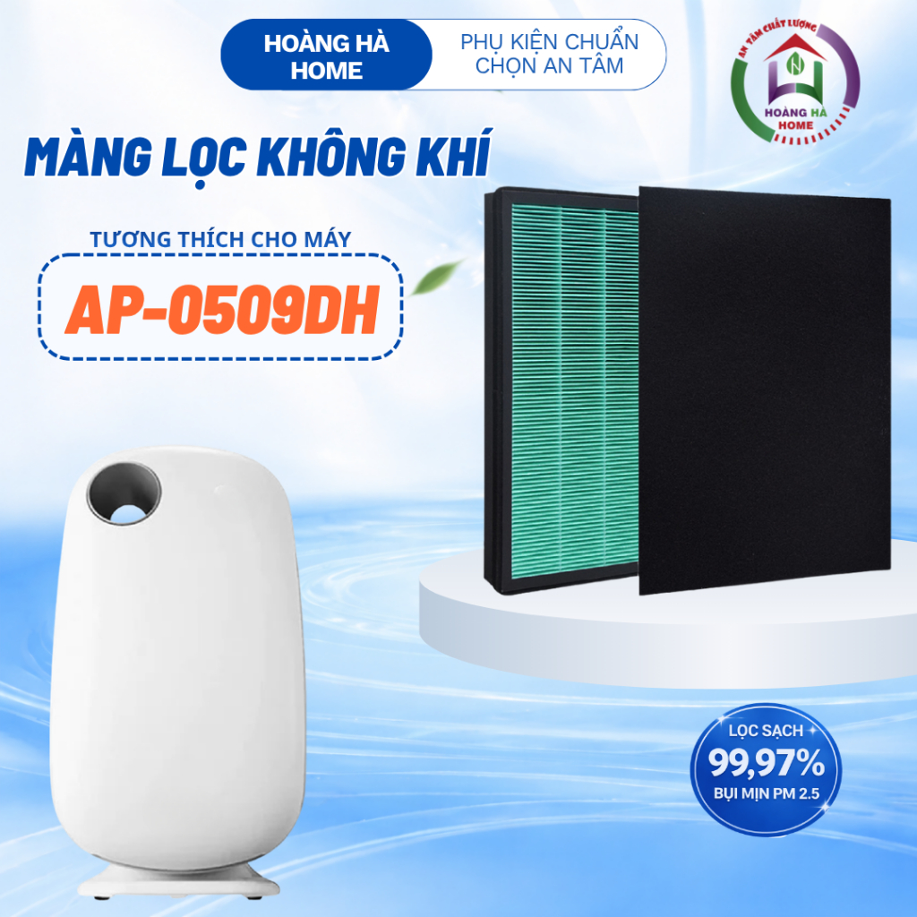 Màng Lọc Không Khí tương thích cho máy Coway AP-0509DH - Màng lọc không khí AP-0509HF