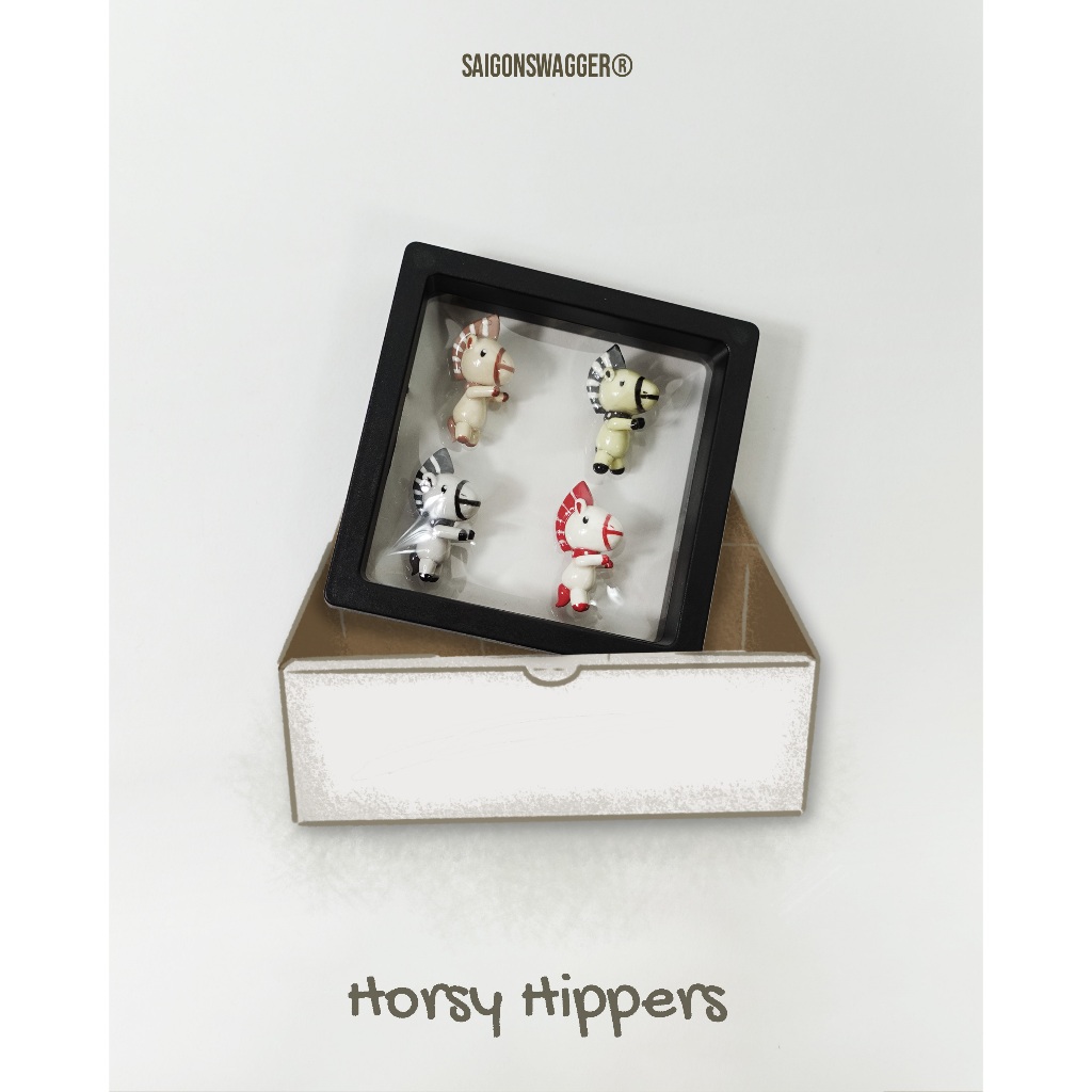 Set Mô Hình Ngựa HORSY Dán Điện Thoại Hippers SAIGONSWAGGER ® SGS HORSY HIPPERS